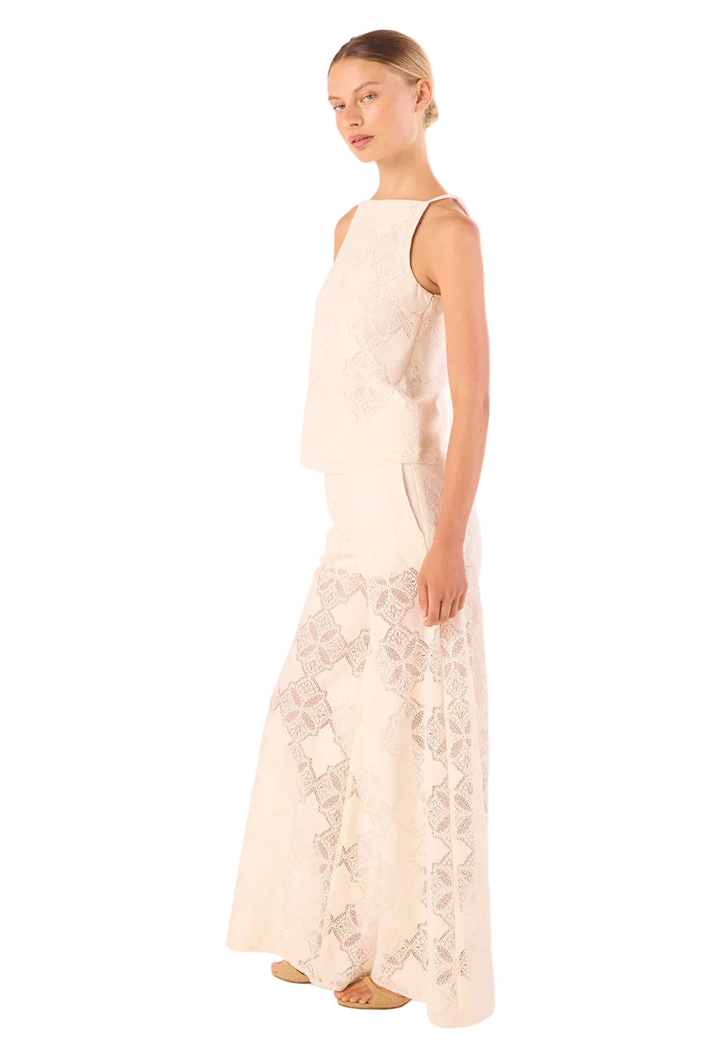 Rosalie Lace Square Neck Top