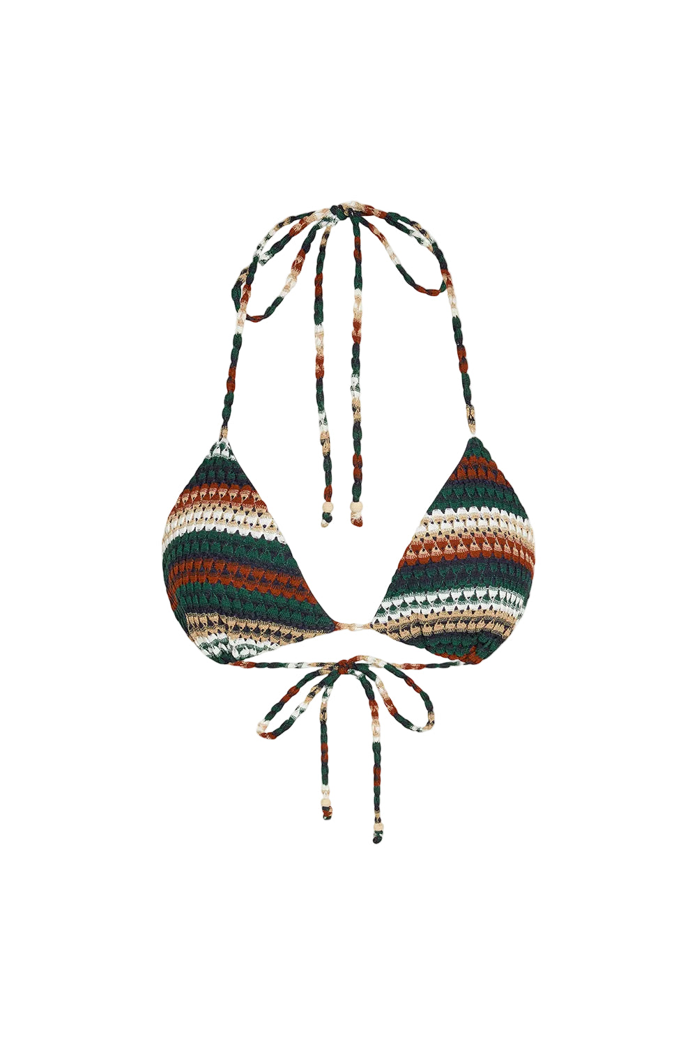 Solea Crochet Triangle Knit Top